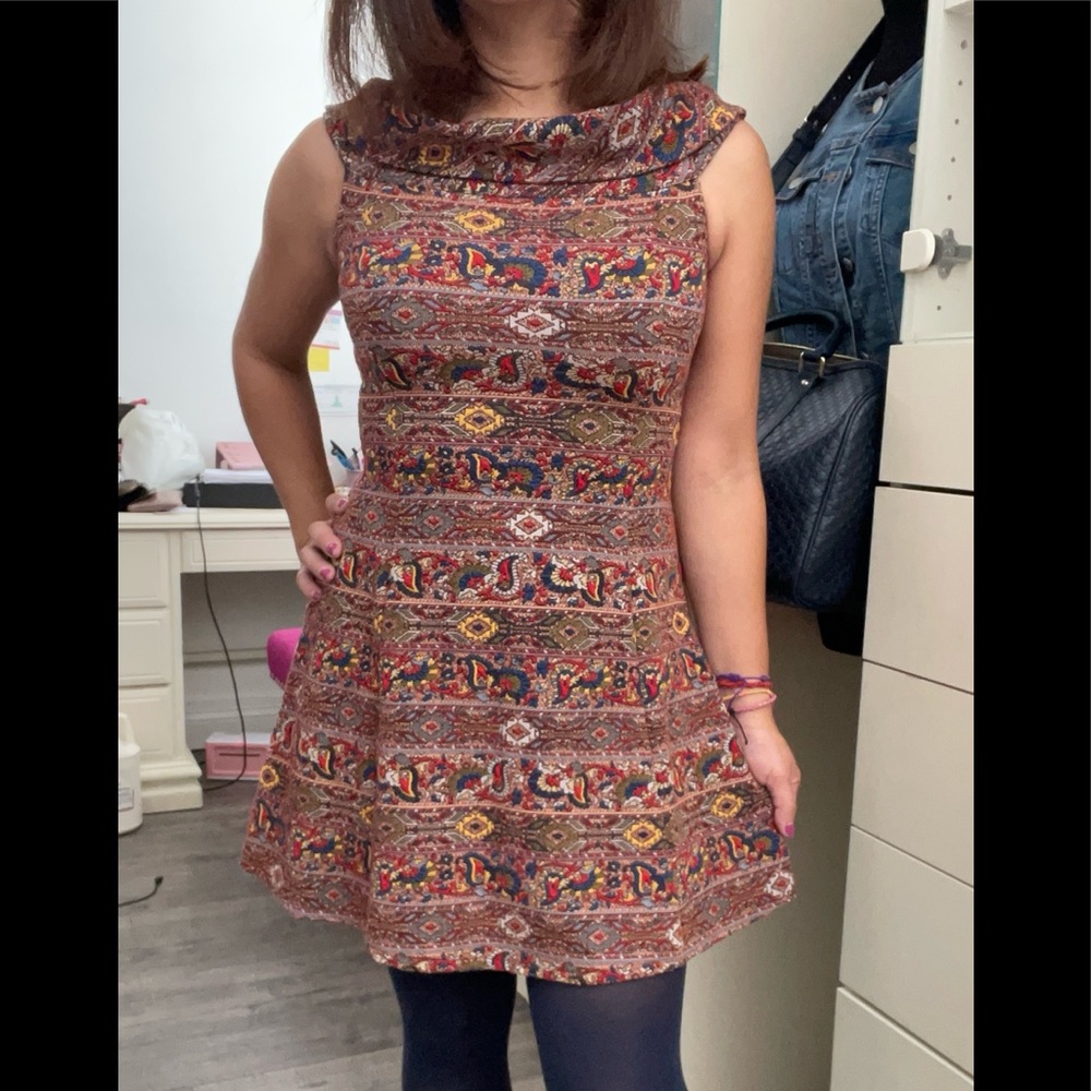 Zara winter mini dress size Small